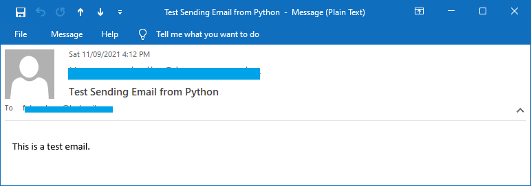 Python Send Email Via Microsoft Graph API