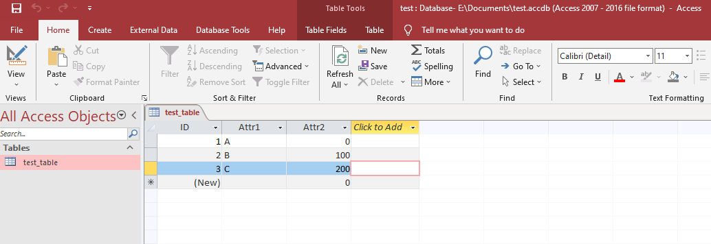 Python: Read Data from MS Access Database via ODBC