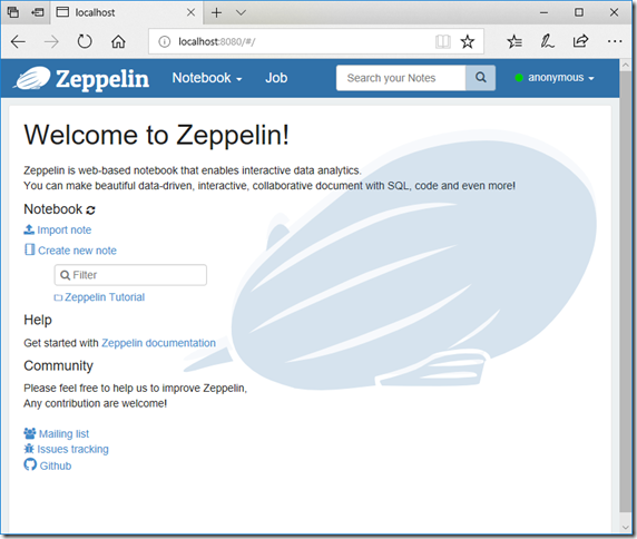 Как установить zeppelin на windows